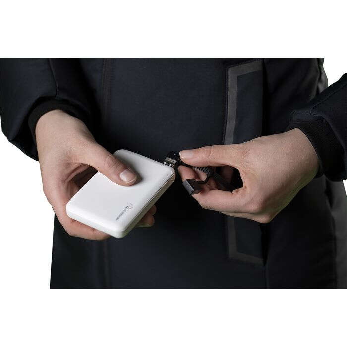 HKM Heizmantel Eleg. Style schwarz